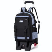 Leisure Primary School Student Large Capacity Pull Rod Backpack