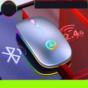 Wireless charging Bluetooth mouse