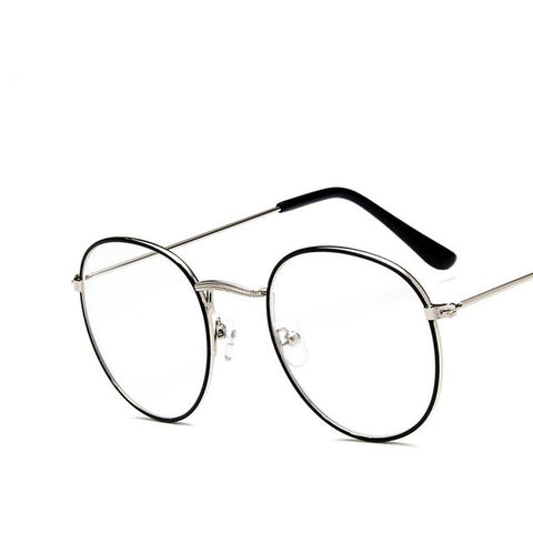 Woman Men Glasses Retro Round Glasses Frame