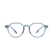 Wuhuama Glasses Round Full Frame TR90 Blu-ray Glasses