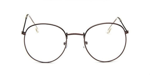 Woman Men Glasses Retro Round Glasses Frame