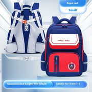 Children's Spine Protector Backpack With Water-repellent Large Capacity Oxford Cloth School Bag