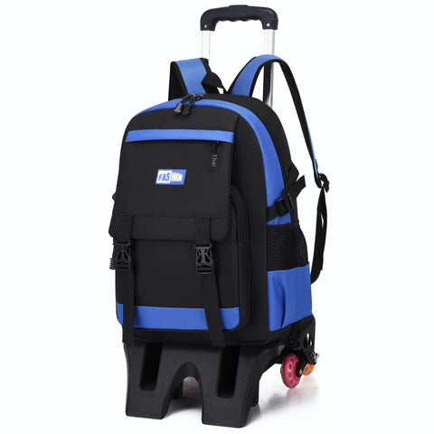 Leisure Primary School Student Large Capacity Pull Rod Backpack