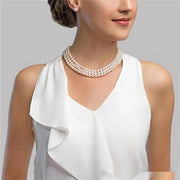 Retro Chinese Multi-layer Twin Long Pearl Necklace