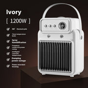 1200W 2 In 1 Efficient Room Heater Humidifying Table Heater Overheating Protections Heater Indoor Heater Suitable For Offices