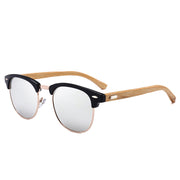 New fashion sunglasses men's classic bamboo legs bamboo glasses sunglasses sunglasses driving mirror