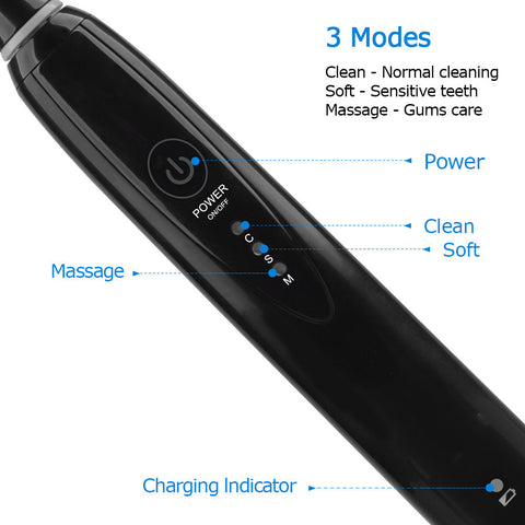 Electric Toothbrush Sonic Toothbrush Inductive Charging