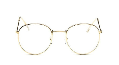 Woman Men Glasses Retro Round Glasses Frame