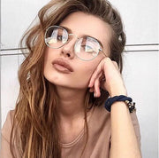 Woman Men Glasses Retro Round Glasses Frame