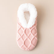 Winter Warm Short Cotton Slipper Socks Unisex Thicken Thermal Plush Home Floor Sock Soft Non-slip Grip Fuzzy Floor Fluffy Socks