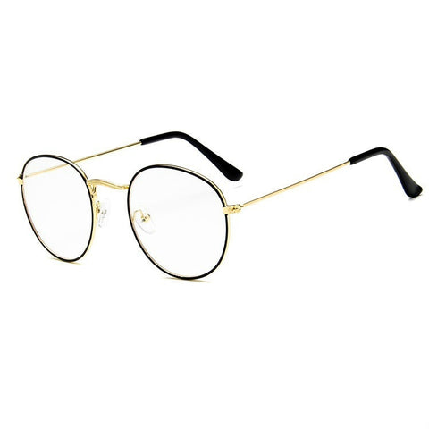 Woman Men Glasses Retro Round Glasses Frame