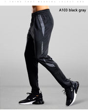 Sports pants Men's Running Pants With Zipper Pockets GYM Football Soccer Training Soccer Pant Exercise Jogging Long Trousers