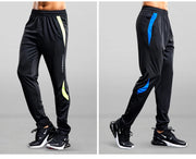 Sports pants Men's Running Pants With Zipper Pockets GYM Football Soccer Training Soccer Pant Exercise Jogging Long Trousers