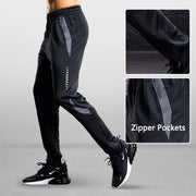 Sports pants Men's Running Pants With Zipper Pockets GYM Football Soccer Training Soccer Pant Exercise Jogging Long Trousers