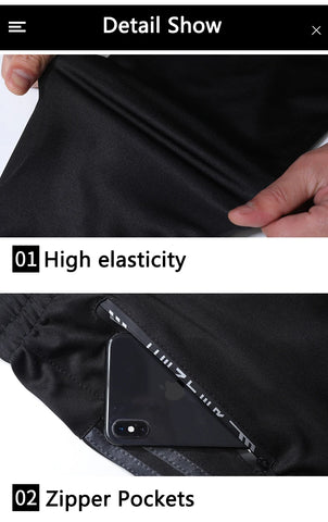 Sports pants Men's Running Pants With Zipper Pockets GYM Football Soccer Training Soccer Pant Exercise Jogging Long Trousers