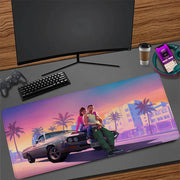 GTA 6 Mause Pad Gaming Mat Pc Gamer Xxl Mouse Pad 900x400 Desktops Diy Gaming Computer Desk Accessories Office Mousepad Mats