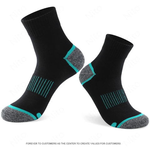 High Quality Lot Men's Socks Casual Breathable Run Sports Socks 5 Pairs Male Cotton Socks Winter Black Socks Men Large size38-45