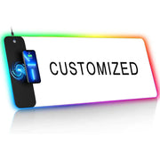 XGZ Wireless Charging Mouse Pad Rgb CUSTOMIZED Mousepad Gaming Setup Accessories Diy Desk Mat Table Keyboards Dropshopping