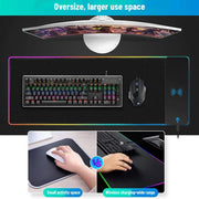 XGZ Wireless Charging Mouse Pad Rgb CUSTOMIZED Mousepad Gaming Setup Accessories Diy Desk Mat Table Keyboards Dropshopping