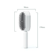 One-Key Quick Self Cleaning Hair Brush Women Massage Comb Hair Brush Air Cushion Detangling Scalp Massage Comb Styling Tools