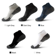 5 Pairs of Men's Socks and Short Socks for Men's Summer Thin Anti-odor Sweat-Absorbent Breathable Mesh Sports Socks Cotton Socks