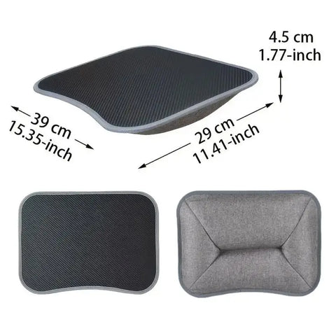 Laptop Lap Desk Lapdesk For Laptop With Soft Pillow Cushion Writing Padded Tray With Handle For Work And Game On Couch