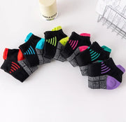 HSS 3Pairs Organic Cotton Women Socks Ankle Breathable Run Sports Sock Black Pink Casual Athletic Summer Thin Men Short Sokke