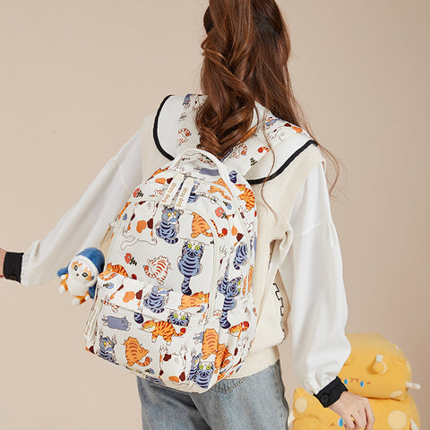 Personalized Printed Backpack Bags Female Sweet Cute