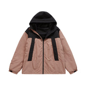 Mountain Warm With Velvet Shell Cotton-padded Jacket