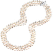 Retro Chinese Multi-layer Twin Long Pearl Necklace