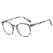 New Metal Ladies Anti-blue Light Glasses Retro Fashion Glasses Flat Mirror