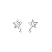 Cold Niche XINGX Tassel Stud Earrings For Women