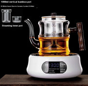 Glass Teapot High Temperature And Thickening Kettle Automatic Tea Steamer Home Kettle Electric Pottery Stove Bamboo Pot