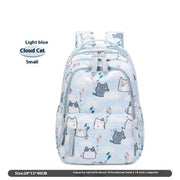 Women's Korean-style Lightweight Printed Backpack Casual Computer Bag